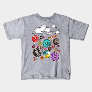 raining donut Kids T-Shirt